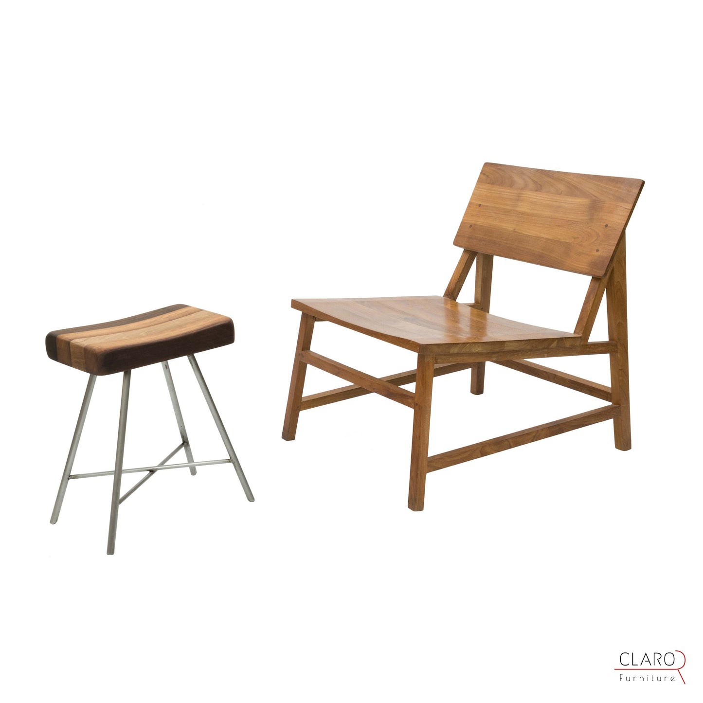 Mix Wood Stool