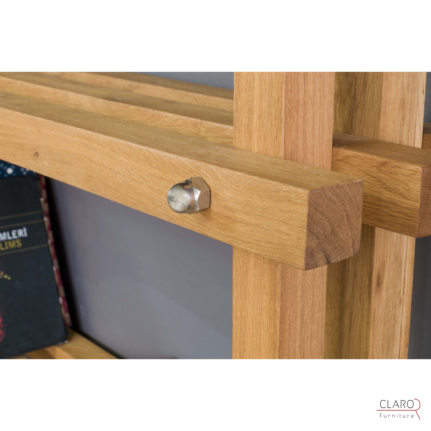 Oak Bookcase - Capturing the Essence of Natural Wood