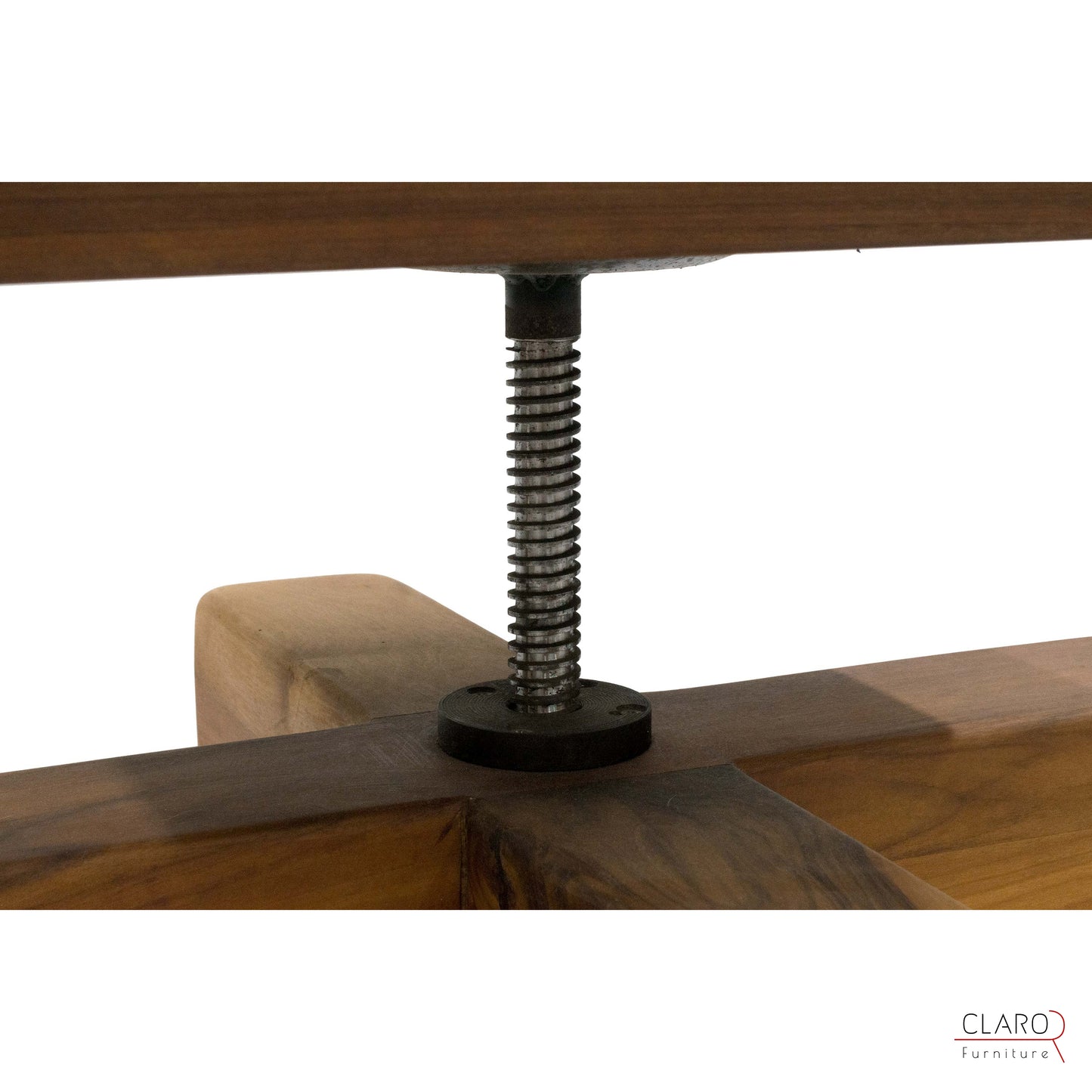 Swivel Wooden Stool - Unique, Handmade