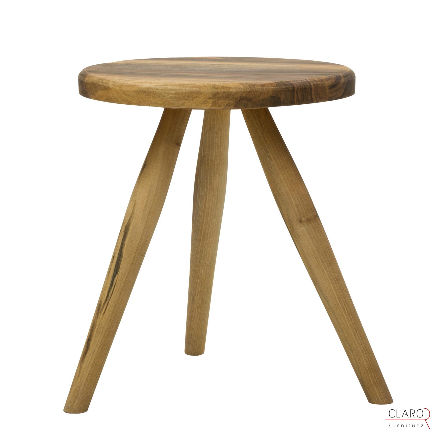 Mid-Century Modern Style Walnut Side Table