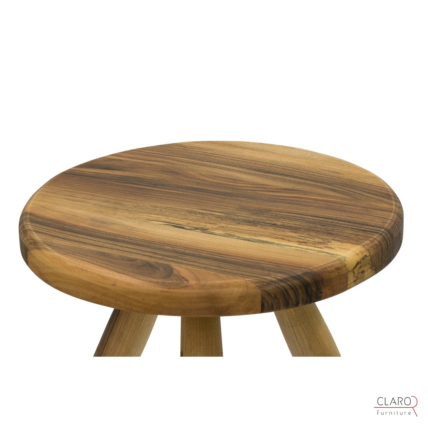 Mid-Century Modern Style Walnut Side Table