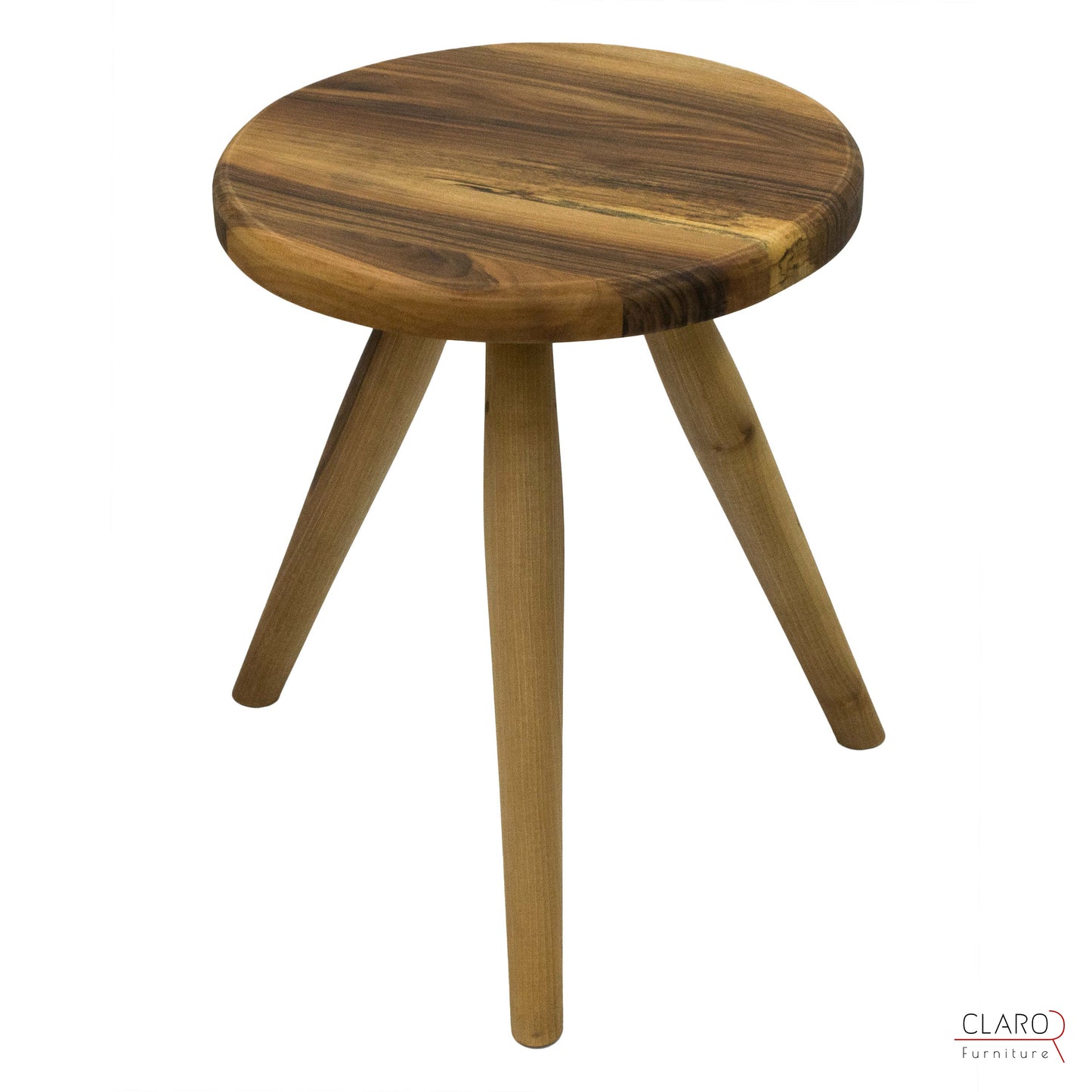 Mid-Century Modern Style Walnut Side Table