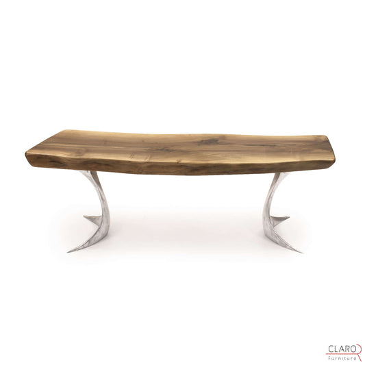 Walnut Slab Coffee Table