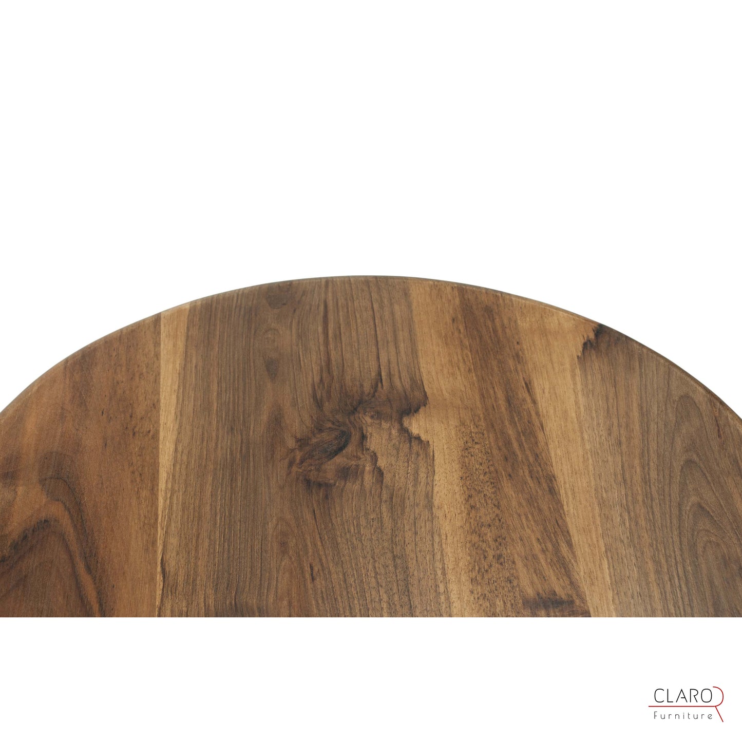 Mid-Century Modern Style Walnut Side Table