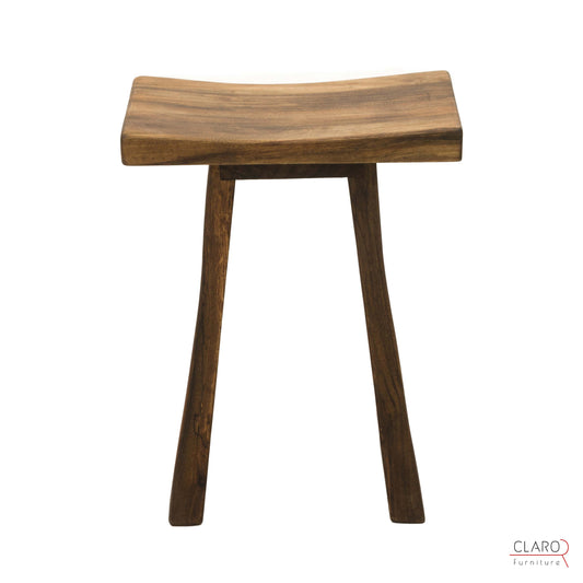 Japanese Style Walnut Stool