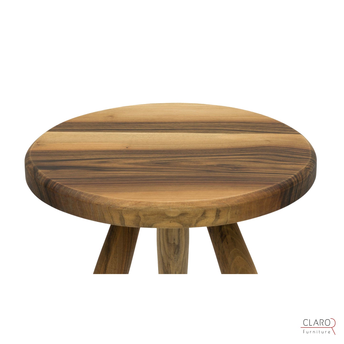 Mid-Century Modern Style Walnut Side Table